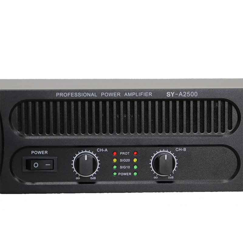 Energy-Efficient Dual Channel Audio Amplifier OEM Quality Supplier, SY-A2500
