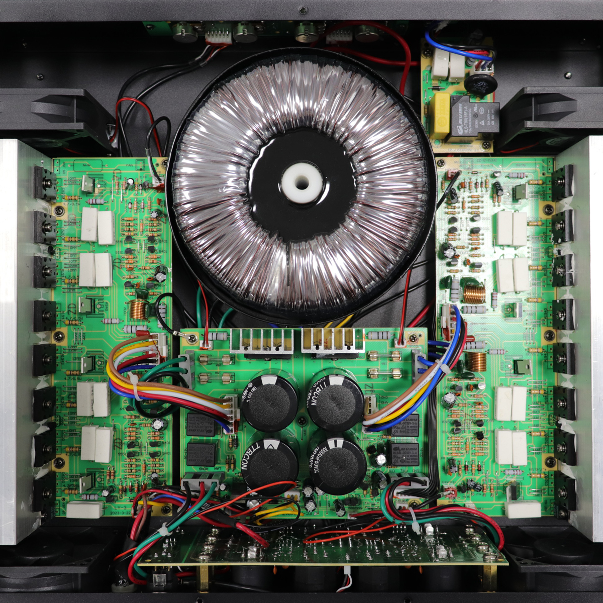 Professional amplifier for conference and meeting room audio Commercial power amplifier for professional sound systems