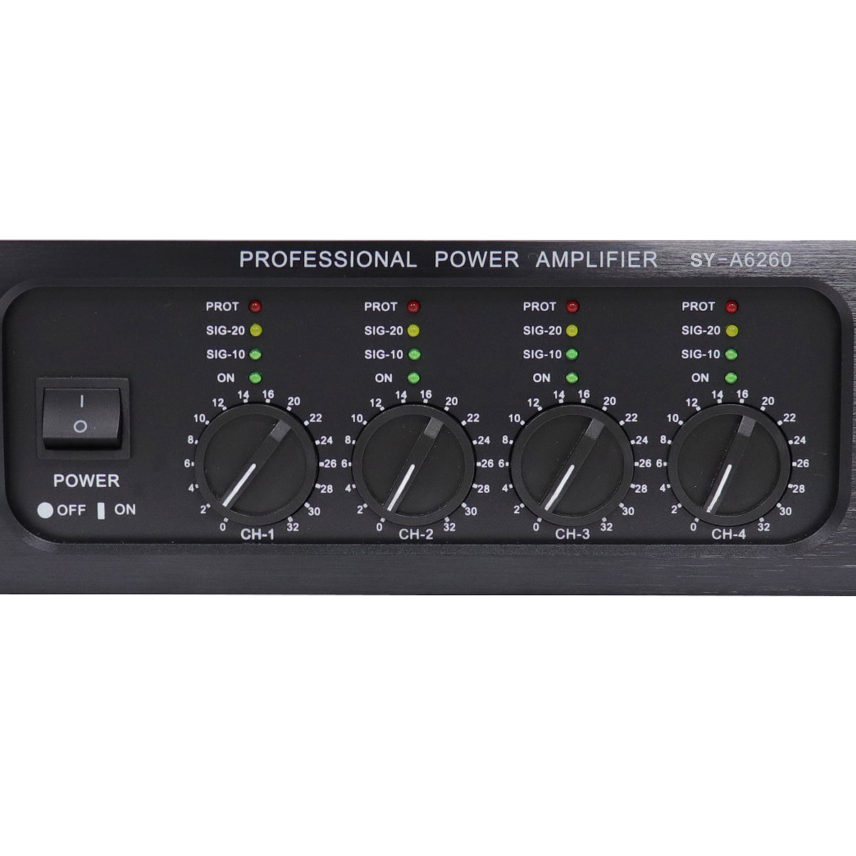 OEM ODM Direct Wholesale of Manufacturers 4.0 Channel 250w Posterior Stage Professional Power Amplifier, SY-A6260