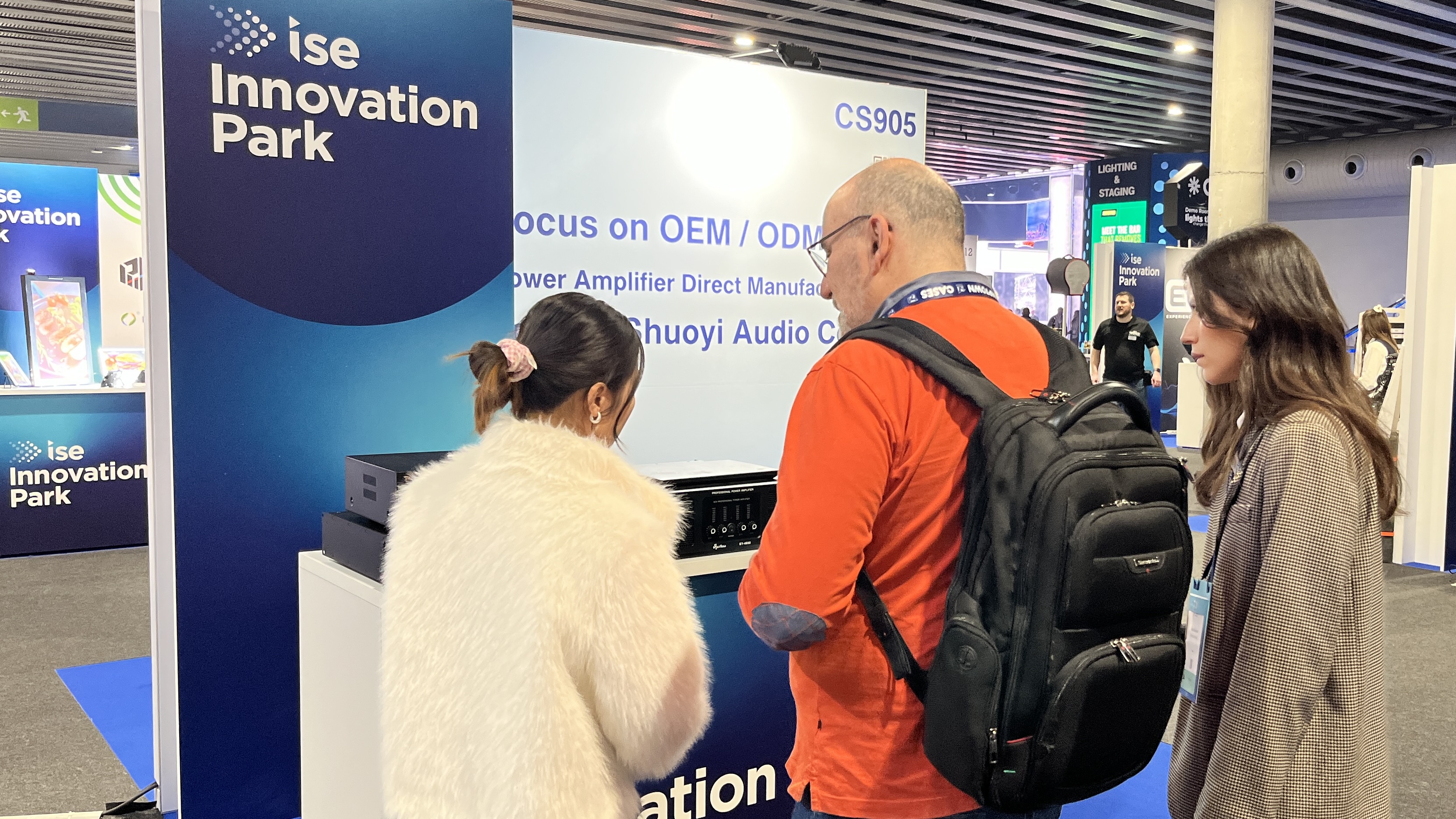 shuoyi audio at ise 2026 exhibition